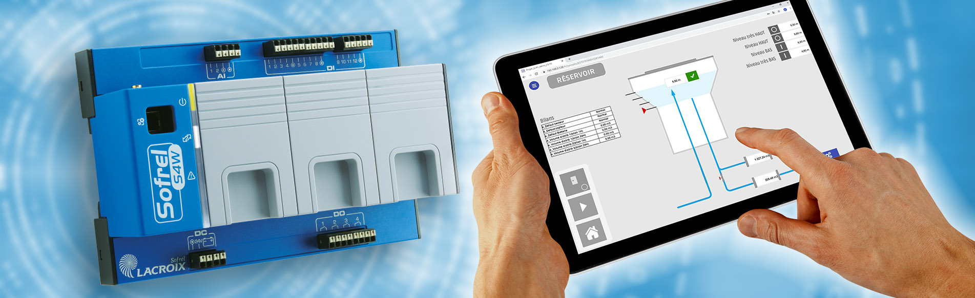 SOFREL LX DATA LOGGER RANGE - LACROIX Environment